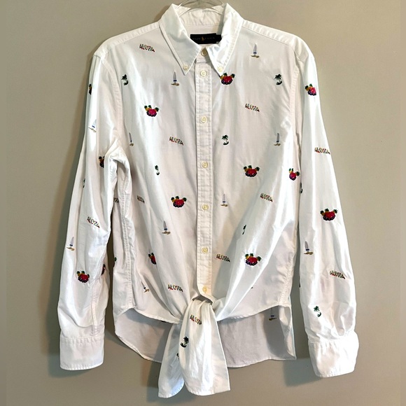 POLO | Ralph Lauren | Lg | ALOHA HAWAII - Picture 10 of 16
